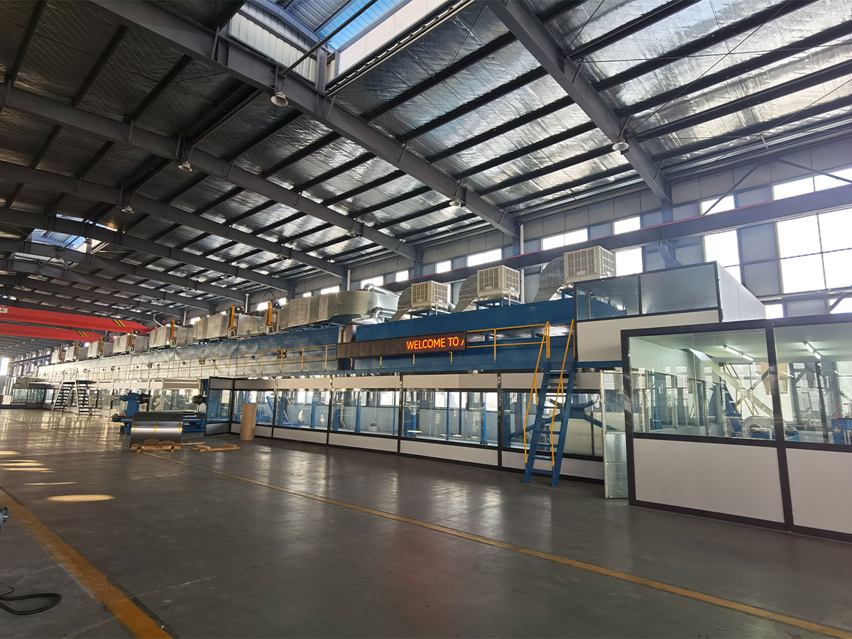 Combined Roller Coating and Spray Coating Line