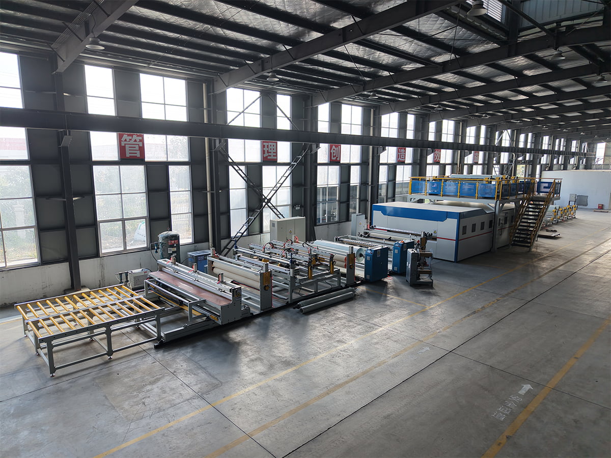 PET/PP CFRT Composite Line